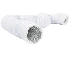 Kondicionierius Ortakis, aliuminis ir PVC, 6m, 15cm skersmens, izoliuotas