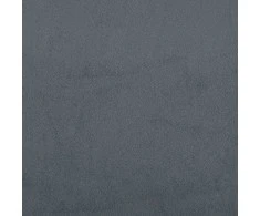 Osmanų lovos rėmas su čiužiniais, pilkas, 200x200cm, aksomas