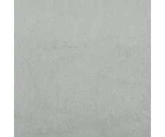 Osmanų lovos rėmas su čiužiniais, pilkas, 200x200cm, aksomas