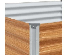 Paaukštinta sodo lova 775 x 100 x 36 cm Cinkuota plienas