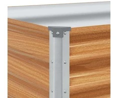 Paaukštinta sodo lova 970 x 50 x 36 cm Cinkuota plienas