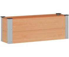 Paaukštinta sodo lova Ruda 100 x 30 x 36 cm aliuminis