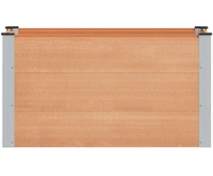 Paaukštinta sodo lova Ruda 100 x 50 x 54 cm