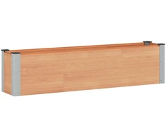 Paaukštinta sodo lova Ruda 150 x 30 x 36 cm aliuminis