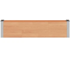 Paaukštinta sodo lova Ruda 150 x 30 x 36 cm aliuminis