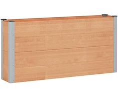 Paaukštinta sodo lova Ruda 150 x 30 x 72 cm aliuminis