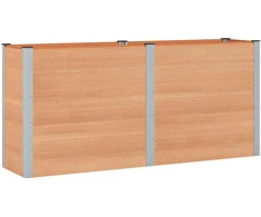 Paaukštinta sodo lova Ruda 200 x 50 x 91 cm aliuminis