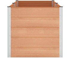 Paaukštinta sodo lova Ruda 250 x 100 x 91 cm aliuminis