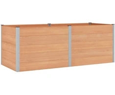Paaukštinta sodo lova Ruda 250 x 100 x 91 cm aliuminis