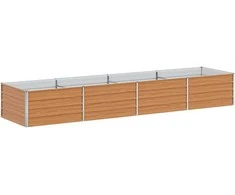 Paaukštinta sodo lova Šviesiai rudas 320 x 80 x 45 cm