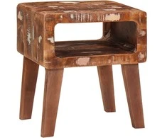 Žurnalinis staliukas Ruda 40 x 32 x 46 cm Kietas atkurtas medis
