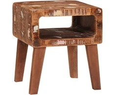 Žurnalinis staliukas Ruda 40 x 32 x 46 cm Kietas atkurtas medis