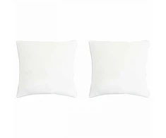 Pagalvė 2 pcs Balta 65 x 65 cm Bambuko pluoštas