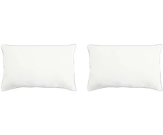 Pagalvė 2 pcs Balta 70 x 90 cm Bambuko pluoštas