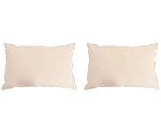 Pagalvė 2 pcs Smėlio 40 x 80 cm Kapokų pluoštas