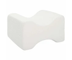 Knee Pillow Baltas Atminties putplastis ir poliesteris