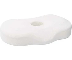 Kaklo pagalvė Baltas 53 x 35 x 11 cm Atminties putos