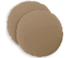 Pagalvėlė 2 vnt. HEERLEN Taupe Ø 30 cm Poliesteris
