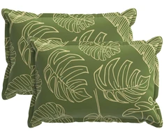 Pagalvėlė 2 vnt. HOUTEN Lapų dizainas 50 x 70 cm Poliesteris