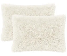 Pagalvėlė su pagalve HEERLEN 2 vnt. Balta PV pūkinis