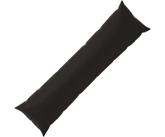 Pagalvėlė HEERLEN Juoda 40 x 145 cm Poliesteris