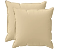 Pagalvėlė su pagalve HOUTEN 2 vnt. Smėlio Poliesteris