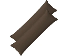 Pagalvėlė su pagalve HOUTEN 2 vnt. Taupe Dirbtinis linelis