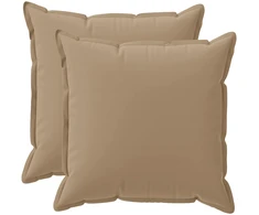 Pagalvėlė su pagalve HOUTEN 2 vnt. Taupe Poliesteris