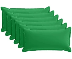 Pagalvėlė su pagalve HOUTEN 6 vnt. Žalia Poliesteris
