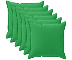 Pagalvėlė 6 vnt. HOUTEN Žalia 35 x 35 cm Poliesteris
