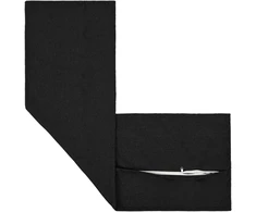 Pagalvėlė su pagalve HOUTEN Juoda 40 x 145 cm Dirbtinis linelis