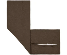 Pagalvėlė su pagalve HOUTEN Taupe 40 x 145 cm Dirbtinis linelis