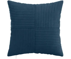Pagalvėlės užvalkalas 12 pcs ALMELO Jūrinė mėlyna 45 x 45 cm