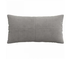 Pagalvėlės užvalkalas 12 pcs ALMELO Šviesiai pilka 40 x 80 cm