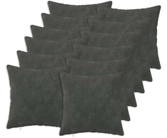 Pagalvėlės užvalkalas 12 pcs HEERLEN Antracito 40 x 40 cm