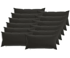 Pagalvėlės užvalkalas 12 pcs HEERLEN Įvairiaspalvis 40 x 80 cm