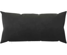 Pagalvėlės užvalkalas 12 pcs HEERLEN Juoda 40 x 80 cm Aksomas