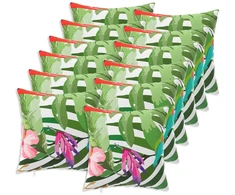 Pagalvėlės užvalkalas 12 pcs HEERLEN Juoda 45 x 45 cm