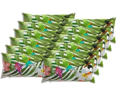Pagalvėlės užvalkalas 12 pcs HEERLEN Juoda 40 x 80 cm