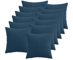 Pagalvėlės užvalkalas 12 pcs HEERLEN Jūrinė mėlyna 50 x 50 cm
