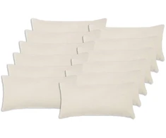 Pagalvėlės užvalkalas 12 pcs HEERLEN Kreminė 40 x 80 cm Bouclé