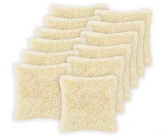 Pagalvėlės užvalkalas 12 pcs HEERLEN Kreminė 45 x 45 cm