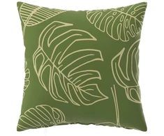 Pagalvėlės užvalkalas 12 pcs HEERLEN Lapų dizainas 45 x 45 cm