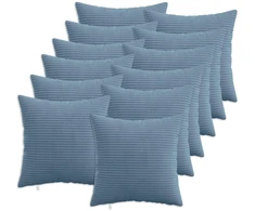 Pagalvėlės užvalkalas 12 pcs HEERLEN Mėlyna 40 x 40 cm