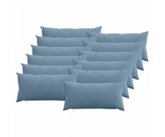 Pagalvėlės užvalkalas 12 pcs HEERLEN Mėlyna 40 x 80 cm