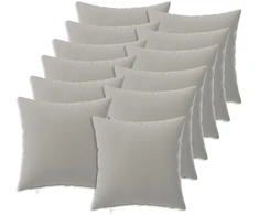 Pagalvėlės užvalkalas 12 pcs HEERLEN Pilka 45 x 45 cm