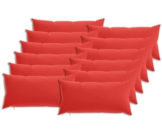 Pagalvėlės užvalkalas 12 pcs HEERLEN Raudona 40 x 80 cm