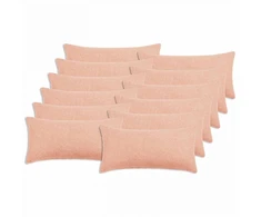 Pagalvėlės užvalkalas 12 pcs HEERLEN Rožinė 40 x 80 cm Bouclé