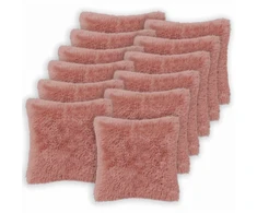 Pagalvėlės užvalkalas 12 pcs HEERLEN Rožinė 50 x 50 cm