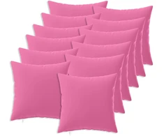 Pagalvėlės užvalkalas 12 pcs HEERLEN Rožinė 50 x 50 cm